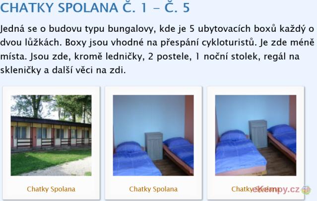 Kemp Hejtman Jih, Chlum u Třeboně Kemp Hejtman Jih