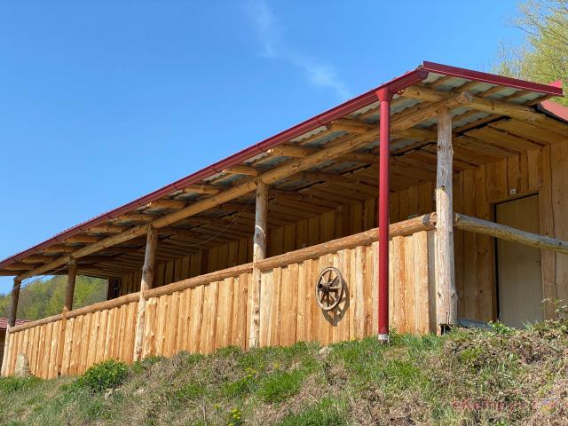 Kemp Ranč Bystřička 2L pokoje vyhlídka Bungalov