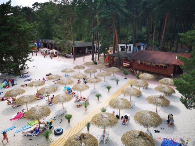 Chatová osada Jachta u Máchova jezera AQUAPARK STARÉ SPLAVY